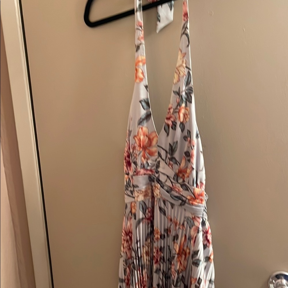 Jessica Simpson Floral Backless Dress - Multicolor